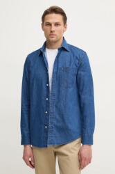 Tommy Hilfiger farmering férfi, galléros, regular, MW0MW37581 - kék M