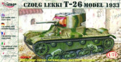 Mirage Hobby Leichter Panzer T-26 1933 1: 72 (72609)