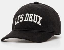 Les Deux baseball sapka fekete, nyomott mintás, LDM703040 - fekete Univerzális méret