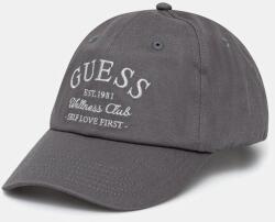 Guess pamut baseball sapka LUREX szürke, nyomott mintás, V5RZ03 WFKN0 - szürke Univerzális méret