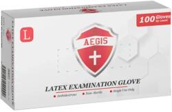  Gumikesztyű latex púderes L 100 db/doboz_A-EGIS (57388)
