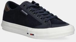 Tommy Hilfiger velúr sportcipő TH HI VULC STREET LOW SUEDE RWB sötétkék, FM0FM05458 - sötétkék Férfi 44
