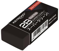 Keyroad Radír, 20 db/display, Keyroad Tec TPE, fekete (KR972949) - irodaitermekek