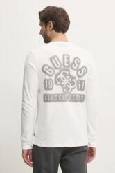 GUESS pamut hosszúujjú bézs, nyomott mintás, M5RI40 KBZV1 - bézs XXL