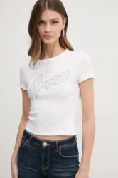 Guess t-shirt női, fehér, W5RI68 KA0H1 - fehér L