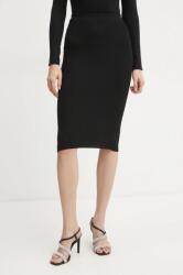 Guess szoknya KATELYN fekete, midi, ceruza fazonú, W5RD15 Z2V62 - fekete XS