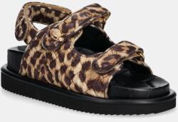 Kurt Geiger London bőr szandál Orson bézs, női, platformos, 3469639289 - bézs Női 40