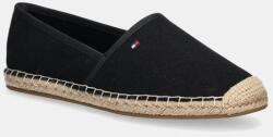 Tommy Hilfiger espadrilles FLAG CANVAS ESPADRILLE - fekete Női 36