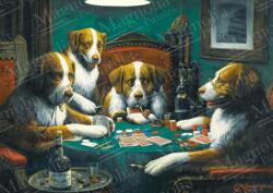 Magnolia - Puzzle Câini care joacă poker - 1 000 piese Puzzle