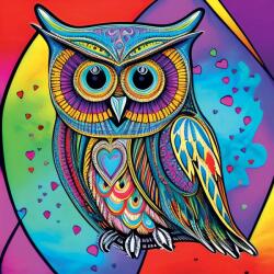 Yazz - Puzzle Bufniță Boho - 1 000 piese Puzzle