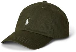 Ralph Lauren gyerek pamut baseball sapka zöld, sima, 323785653063 - zöld Univerzális méret
