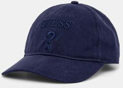 Guess pamut baseball sapka EMBROIDERED sötétkék, nyomott mintás, M5RZ11 WO07T - sötétkék Univerzális méret