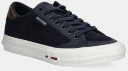 Tommy Hilfiger velúr sportcipő TH HI VULC STREET LOW SUEDE RWB sötétkék, FM0FM05458 - sötétkék Férfi 45