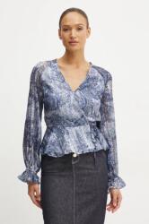 GUESS felső női, mintás, W5RH19 WGWV2 - kék XL