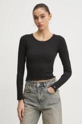 Tommy Hilfiger hosszú ujjú női, fekete, DW0DW20277 - fekete L