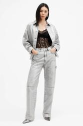 AllSaints pamut farmer MIA szürke, W056EB - szürke 28
