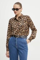Bardot ing női, galléros, bézs, regular, 59766TB - bézs XS