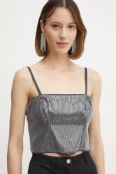 GUESS top CASSIA szürke, mintás, W5RH0G WGX40 - szürke XS