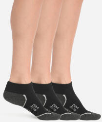 DIM Комплект от три дамски спортни чорапа в черно Dim SPORT IN-SHOE 3x DIM | Cheren | ЖЕНИ | 35-38