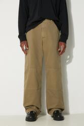 MM6 Maison Margiela pamut nadrág zöld, egyenes, SH0KA0029. S78548 - zöld L