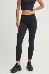 Reebok edzős legging Lux Collection fekete, sima, 100075374 - fekete M