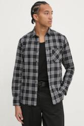 HUGO BOSS pamut ing férfi, galléros, fekete, regular, 50534853 - fekete M