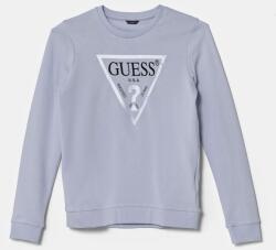 GUESS gyerek melegítőfelső pamutból nyomott mintás, J74Q10 KAUG0 - kék 147-157