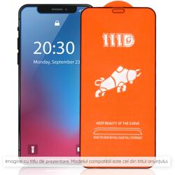 Techsuit Folie pentru Xiaomi Redmi Note 13 Pro / Poco X6 Pro - Techsuit 111D Full Cover / Full Glue Glass - Black (KF2317162)