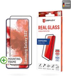 Displex Folie pentru Samsung Galaxy S22 5G - Displex Real Glass Full Cover - Black (KF2324153) - Technodepo