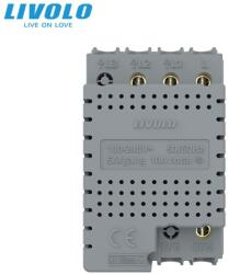 LIVOLO Modul Întrerupător Livolo, dublu, standard italian, cap scara / cap cruce, control telecomanda RF, 3M (VL-FC2SR-3G)