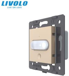 LIVOLO Modul Întrerupător Livolo, cu senzor de prezenta / miscare PIR, auriu (VL-C7-FCU-2AP)
