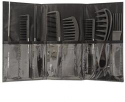 Chrom Well Professional Carbon Fésű Szett + Ajándék Fésű Tartó (PFS0234)