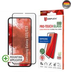 Displex Folie pentru Samsung Galaxy S22 5G / S23 - Displex Pro Touch FlexiGlass Eco - Black (KF2324417)