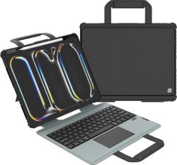 Nillkin iPad Pro 13 2024 Fekete Nillkin Bumper GO Keyboard tok (háttérvilágítású változat) ANGOL nyelvű EN