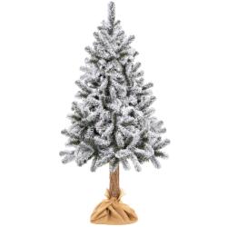 SPRINGOS Winter Glow havas lucfenyő törzsön 220 cm (CT0139)