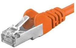 PremiumCord Patchcord sftp rj45-rj45 cat. 6a, 3m, portocaliu sftp-6a-3-o (SFTP-6A-3-O)