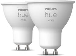 Pack 2 bulbs led clever philips hue, bluetooth, zigbee, gu10, 5.2w (57w), 400 lm, white light (2700k) (8719514340145)