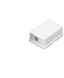 Use Bliszter TS 1MWH/X Tel. aljzat, 1x6P4C, fehér