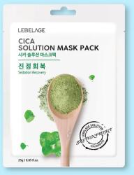 Lebelage Szövet arcmaszk centellával Cica Solution Mask Pack - 25 g / 1 db