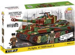 COBI II WW PzKpfw VI Tiger Ausf E, 2v1, 1: 35, 862 p, 2 f (CBCOBI-3124)