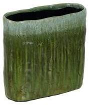 BigBuy Home Vază Verde Ceramică 32, 5 x 15 x 31, 5 cm