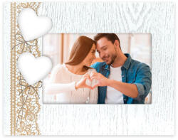 Zep Dafne Horizontal 10x15 cm fehér képkeret (WH9246)