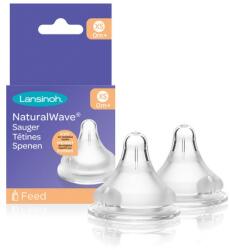 Lansinoh Szilikon etetőcumi extra lassú folyású 2db 75700