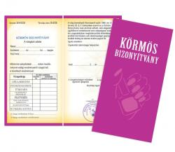 Nevesajándék Körmös bizonyítvány