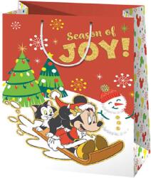 Cardex Mickey egér karácsonyi gigant méretű ajándéktáska 40x56x20 cm 39088C
