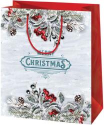 Cardex Merry Christmas közepes méretű ajándéktáska 18x23x10 cm 44527