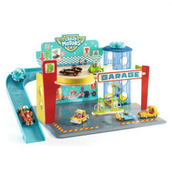 DJECO CRAZY MOTORS FFV Garázs (DJ05495)