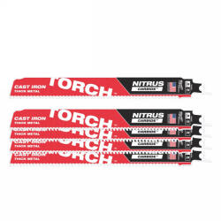Milwaukee Szablyafűrészlap 230x10 mm TORCH NITRUS TCT (5 db) (48006552)