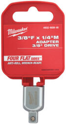 Milwaukee Dugókulcs adapter 3/8" -> 1/4" négyszög (4932480648) - vasasszerszam