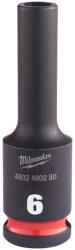 Milwaukee Gépi hosszú dugókulcs 3/8" 6 mm CrMo (4932480280)